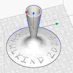 School cone stand "Schoolchild2025"