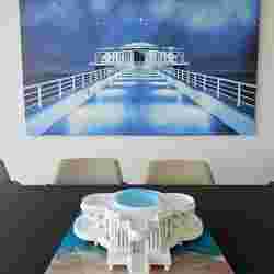 Senigallia's Rotonda a Mare 3D Model Reproduction