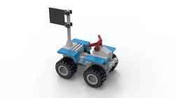Simple Lego CAR in STEP file format
