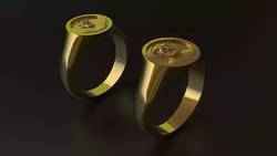 St  Nicholas Ring 3D Model for Silver or Gold Printing