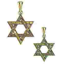 Star of David pendant lightweight ed