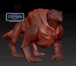 Star wars Clone wars articulated Mastiff phalone