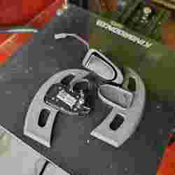 Steering wheel button