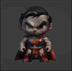 Superman estilo chibi