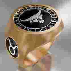 Taurus Zodiak symbol ring 3D model for 3D printing