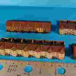 terraced houses  - 4 models for small scale wg and t-scale trains