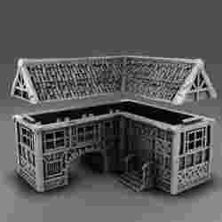 Tudor Architecture - Corner building