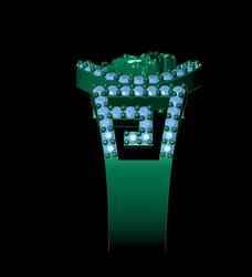 Versace Stone Ring