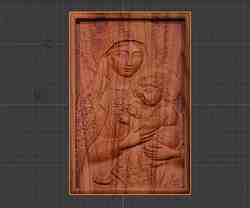 Virgin Mary with Baby Jesus