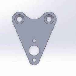 VTX Antenna Mount / Tail for Mark4 7" 10" FPV Drone