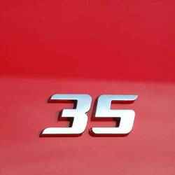 VW Golf 35 Edition Badges