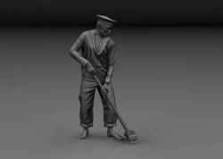 WW2 BRITISH SAILOR ROYAL NAVY DECK V3