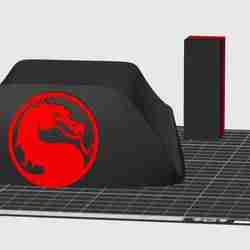 XBOX SERIE X S MORTAL KOMBAT CONTROLLER HOLDER