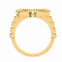 Y Letter Glossy ring 3D model
