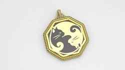 Ying Yang Cat Necklace