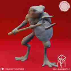 Bullywug - Masaüstü Minyatür (Ön Destekli)