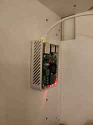 Raspberry Pi + PoE Hat duvar montajlı açık kasa