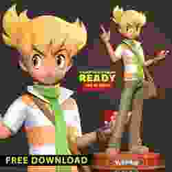 Barry - Pokemon fanart