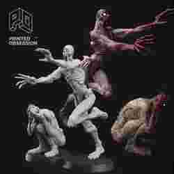 Shy Guy - Cryptid - DESTEKLENİYOR - SCP 096 - 32mm ölçek