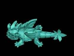 Articulate dragon toothless
