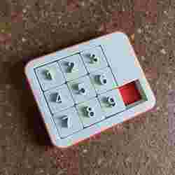 cool fidget toy puzzle 9 sliding pieces print in place