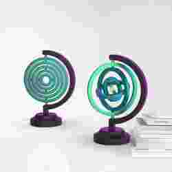 Gyroscope Fidget, Desktop Gyroscope Model, 3D Desk Toys