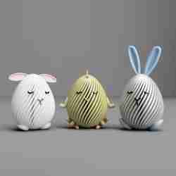 Paskalya Tavşanı, Koyun ve Tavuk