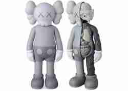 Derisi yüzülmüş kaws arttoy