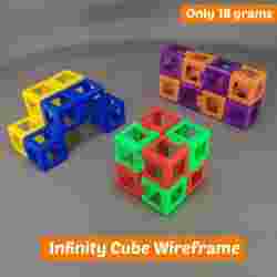 Infinity Cube Fidget Wireframe