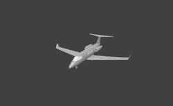 Özel Jet Düşük Poli