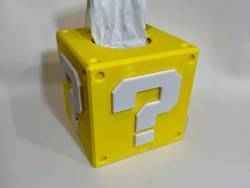 Soru İşareti Blok Mendil Kutusu Kapağı