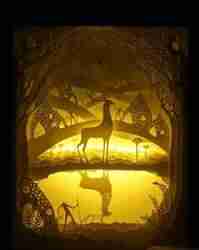 Gölge Kutusu ışığı-Geyik Kral