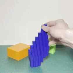 Kayar Fidget Flexi Dikdörtgenler