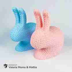 Troy Rabbit Knitted (Container + Piggy Bank Version), Easter