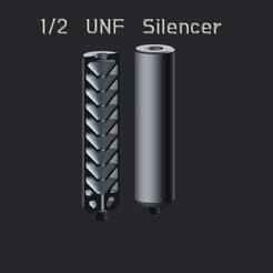 1/2-20 UNF Airgun Silencer