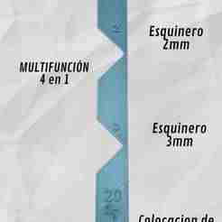 4 in 1 Binding Ruler