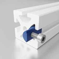 40x40 Aluminum Profile Slot Insert | M5 Nut Holder for T-Slot Extrusion