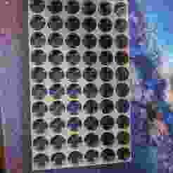 6 x 10 18650 Li ion battery tray