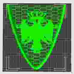 Alfa 159 Grill Honeycomb Srpski Orao