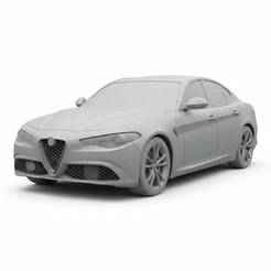 Alfa Romeo Giulia - car, vehicle, automobile, sports car, classic car, race car, toy car, RC car, 3D car model, sedan, SUV, pickup truck, convertible, hatchback, coupe, luxury car, supercar, electric car, 4x4, car toy, RCcar body / RC car shell, slot car,
