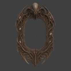 Alien World Portal Frame