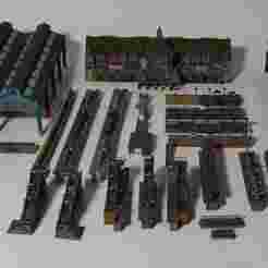 ALL the modules for the BIG TRAIN STATION for t and z scale model trains.