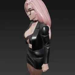 Android 21 Executive Temptation - NSFW Bust 3D Model