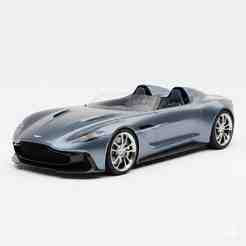 Aston Martin CC100 Speedster - car, vehicle, automobile, sports car, classic car, race car, toy car, RC car, 3D car model, sedan, SUV, pickup truck, convertible, hatchback, coupe, luxury car, supercar, electric car, 4x4, car toy, RCcar body / RC car shell