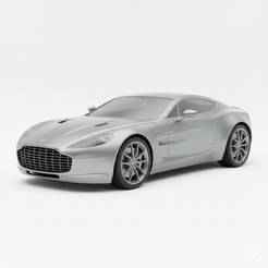 Aston Martin One-77 - car, vehicle, automobile, sports car, classic car, race car, toy car, RC car, 3D car model, sedan, SUV, pickup truck, convertible, hatchback, coupe, luxury car, supercar, electric car, 4x4, car toy, RCcar body / RC car shell, slot ca