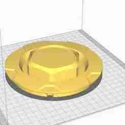 Audi Rim Center Cap – STL File for 3D Printing (Ø155 mm)