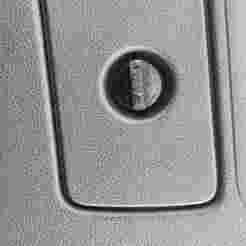 Audi warning triangle cover knob A6,A7, Q7 4F9867799 6PS