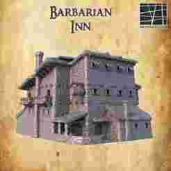 Barbarian Inn  28 mm Tabletop Terrain