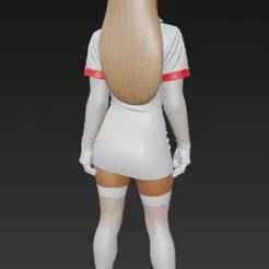 Blonde Remedy - NSFW Curvy Nurse Figurine