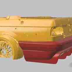 BMW E30 Rear Bumper V1